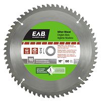 10" x 60 Teeth Finishing Miter  Professional Saw Blade Recyclable Exchangeable